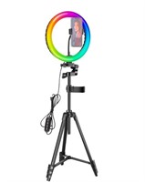 NEEWER 10/12-inch RGB Dimmable USB Selfie Ring
