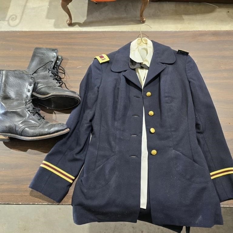 Military Uniform w/ pants & Boots