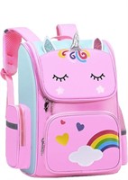 New Unicorn Backpack for Girls, Kids School Bag