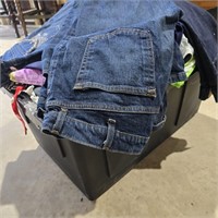 Tote of M/F Clothes