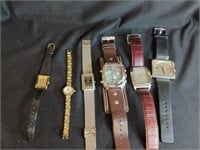 6 WATCHES: UNKNOWN WORKING CONDITIONS