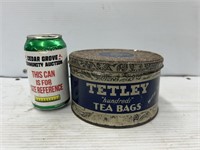 Tetley hundreds tea bags tin