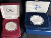 1991 BILL OF RIGHTS 1OZ SILVER ROUND