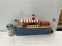 Nova tin decorative boat