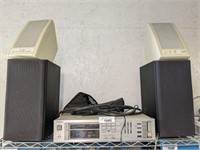 TECHNICS RECEIVER AND SPAKERS