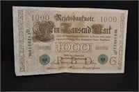 1911 German Reich's Bank Note