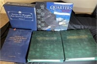 STATE QUARTERS, COIN & STAMP COLLECTIONS