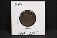 1849 Half Cent