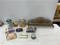 Soap and personal hygiene bars with rack