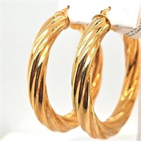 10KT Yellow Gold Earrings