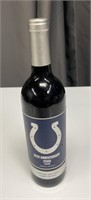 Colts Super Bowl 10th Anniversary Wine Bottle