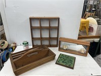 Wooden decorative items