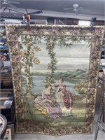 Large decorative tapestry 48 in wide and 64 in