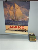 1950 AGRICO CALENDAR, STEREOSCOPE VIEW MASTER
