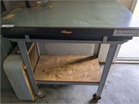 CHALLENGE STEEL TABLE WITH GRANITE SURFACE PLATE