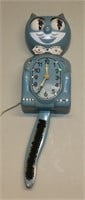 1950s California Kit Cat Clock Light Blue Model D8
