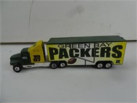 Matchbox Green Bay Packers Lowered Trailer Toy