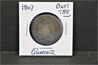 1807 Silver Bust Type Quarter