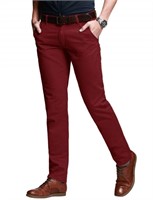 Match Men's Slim Fit Tapered Stretchy Casual Pants