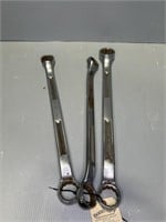3 SNAP-ON BOX END WRENCHES