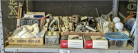 ASSORTED ELECTRICAL AND BRASS