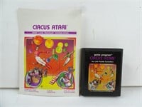 Atari CIRCUS ATARI Game Program Cartridge with
