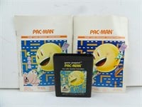 Atari PAC-MAN Game Program Cartridge with x2