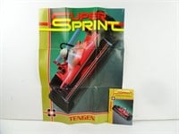 NES Tengen SUPER SPRINT 14" x 20" Poster & Game