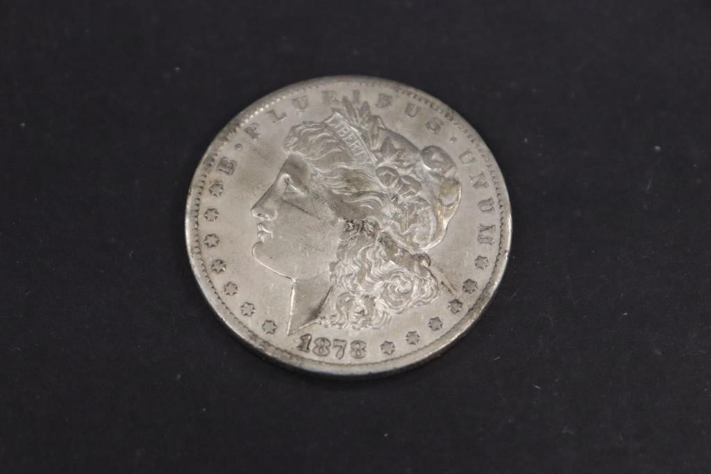 1878 Carson City  Silver Morgan Dollar