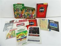Lot of Atari Game Instructions & Papers
