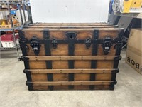 Wooden chest 34 in Wide 25 in tall and 21 in deep