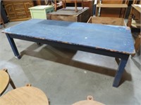 PRIMITIVE PAINTED COFFEE TABLE