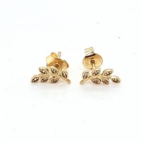 14KT Yellow Gold Earrings
