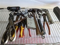 SHEARS, TOOLS AND HAMMERS