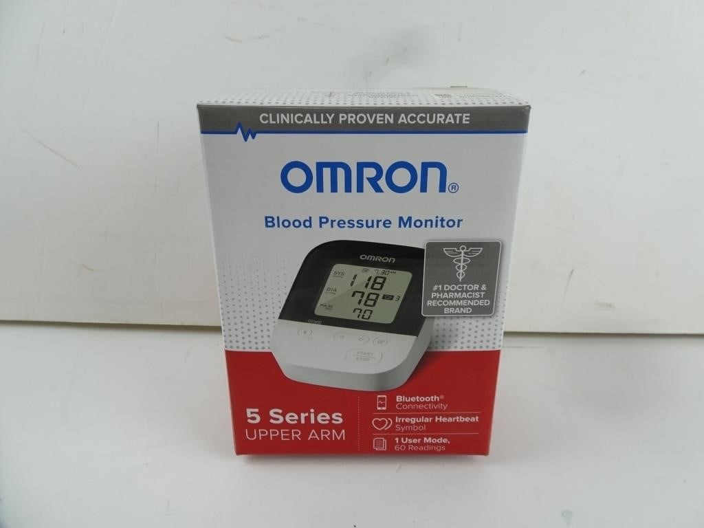 Omron Blood Pressure Monitor 5-Series Upper Arm