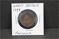 1799 Great Britain Farthing