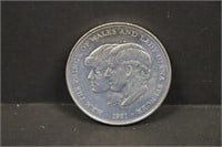 1981 The Prince and Lady Diana Coin