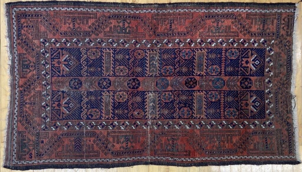 Antique Persian Kurdish Rug