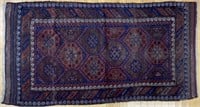 Early 20th C. Persian Kurdish Rug