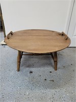 Antique Wood Coffee Table with handles