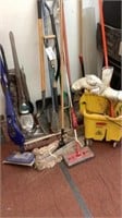 Assortment of Cleaning Supplies & Tools