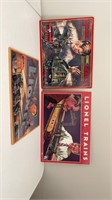 Lionel trains tin signs
