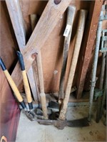PICK AXE, AND SLEDGE HAMMER, MALLETS