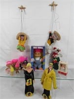 GRAB BOX OF ASSORTED DOLLS: