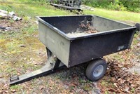 FPF10FT PULL BEHIND LAWN TRAILER