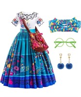 Age Size 6/7 - Ainvliya Encanto Mirabel Costume