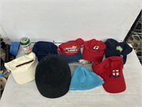 Lot of hats and beanies