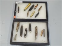 POCKET KNIVES IN DISPLAY BOXES