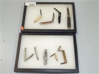 POCKET KNIVES IN DISPLAY BOXES