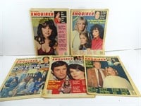 Lot of 5 National Enquirer 1982 Editions